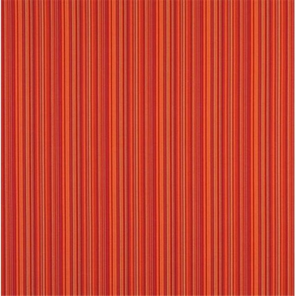 Designer Fabrics B466 54 in. Wide Orange; Striped Indoor & Outdoor Marine Scotchgard Upholstery Fabric B466 - main
